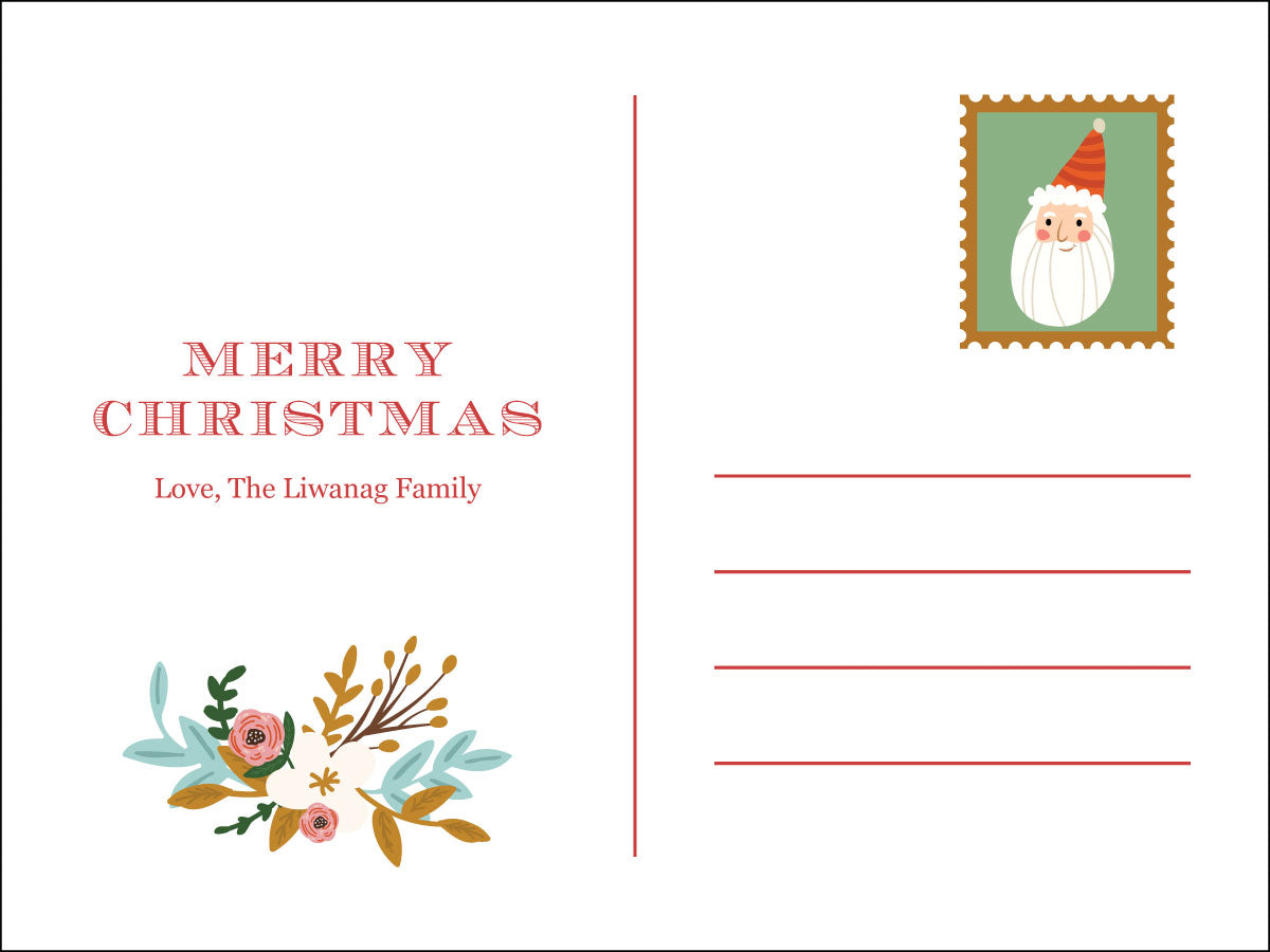 Postcard Flat Notecard