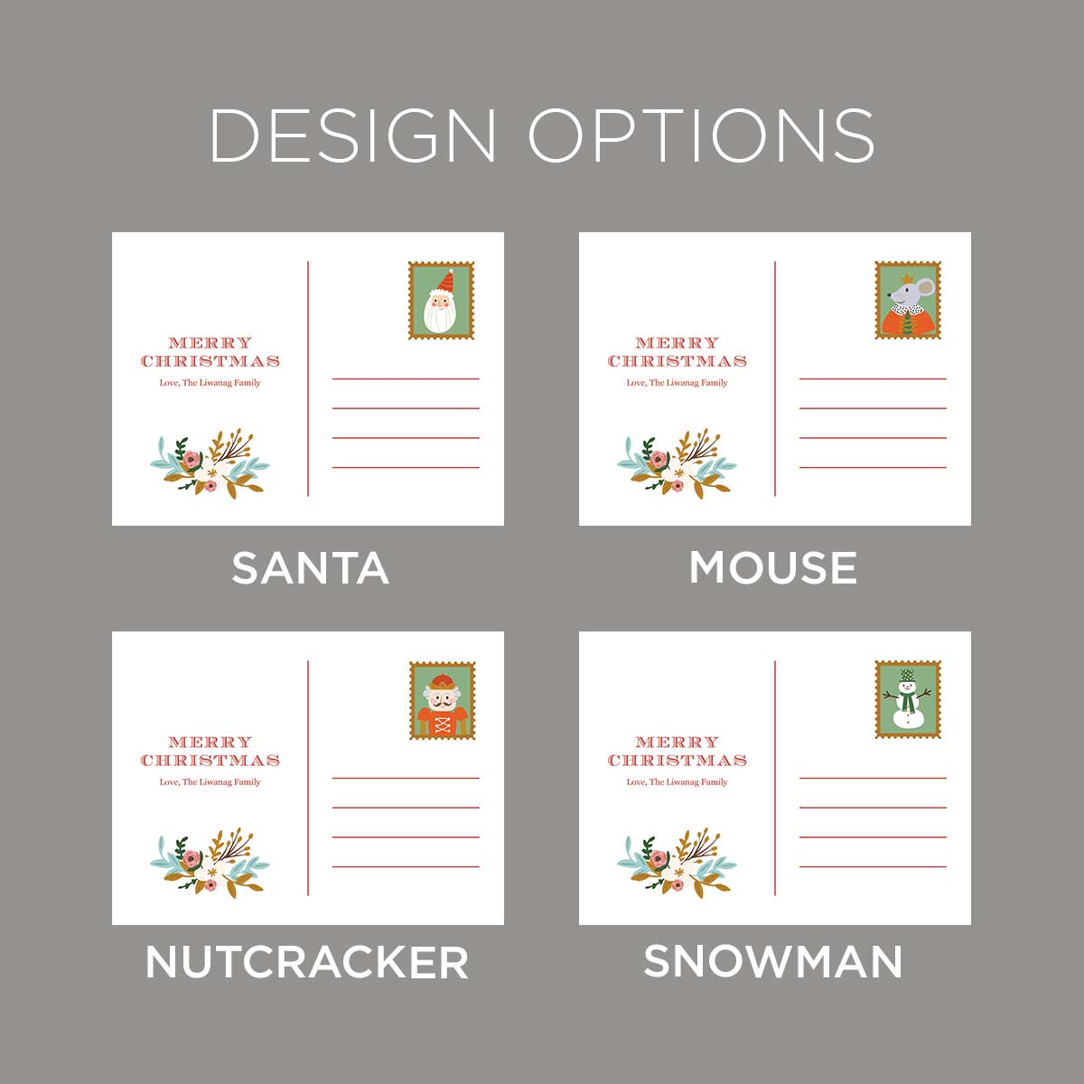 Postcard Flat Notecard