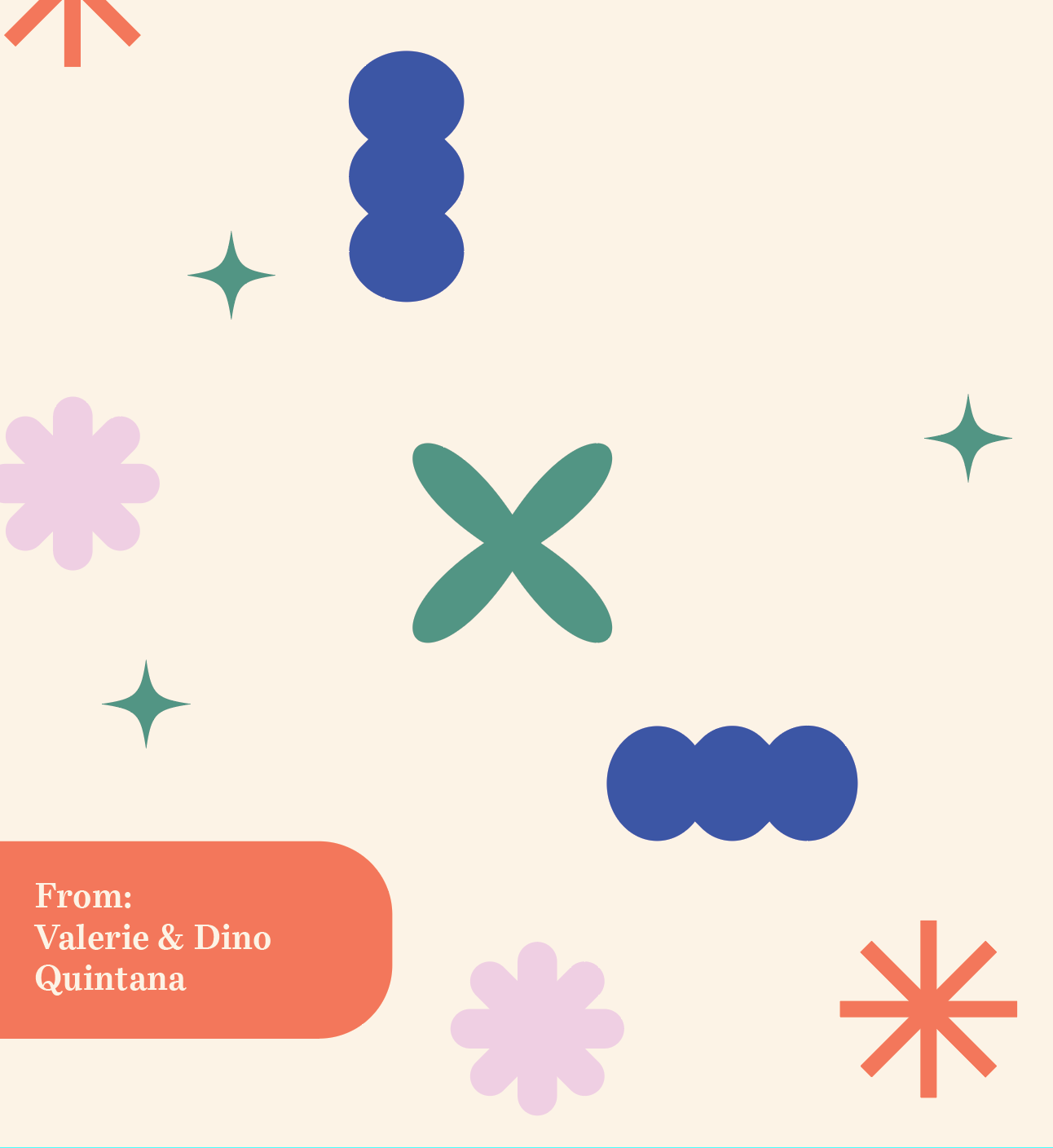 Quirky Shapes Money Envelope