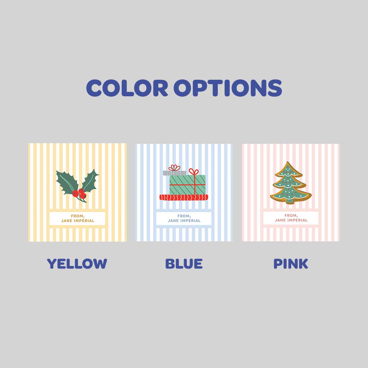 Gleam Folded Notecard