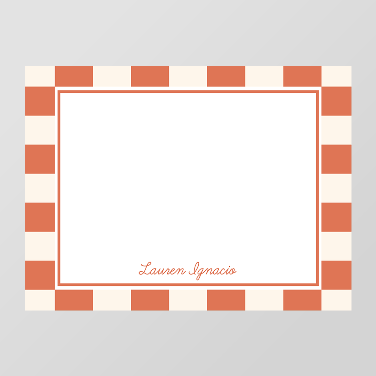 Heritage Flat Notecard