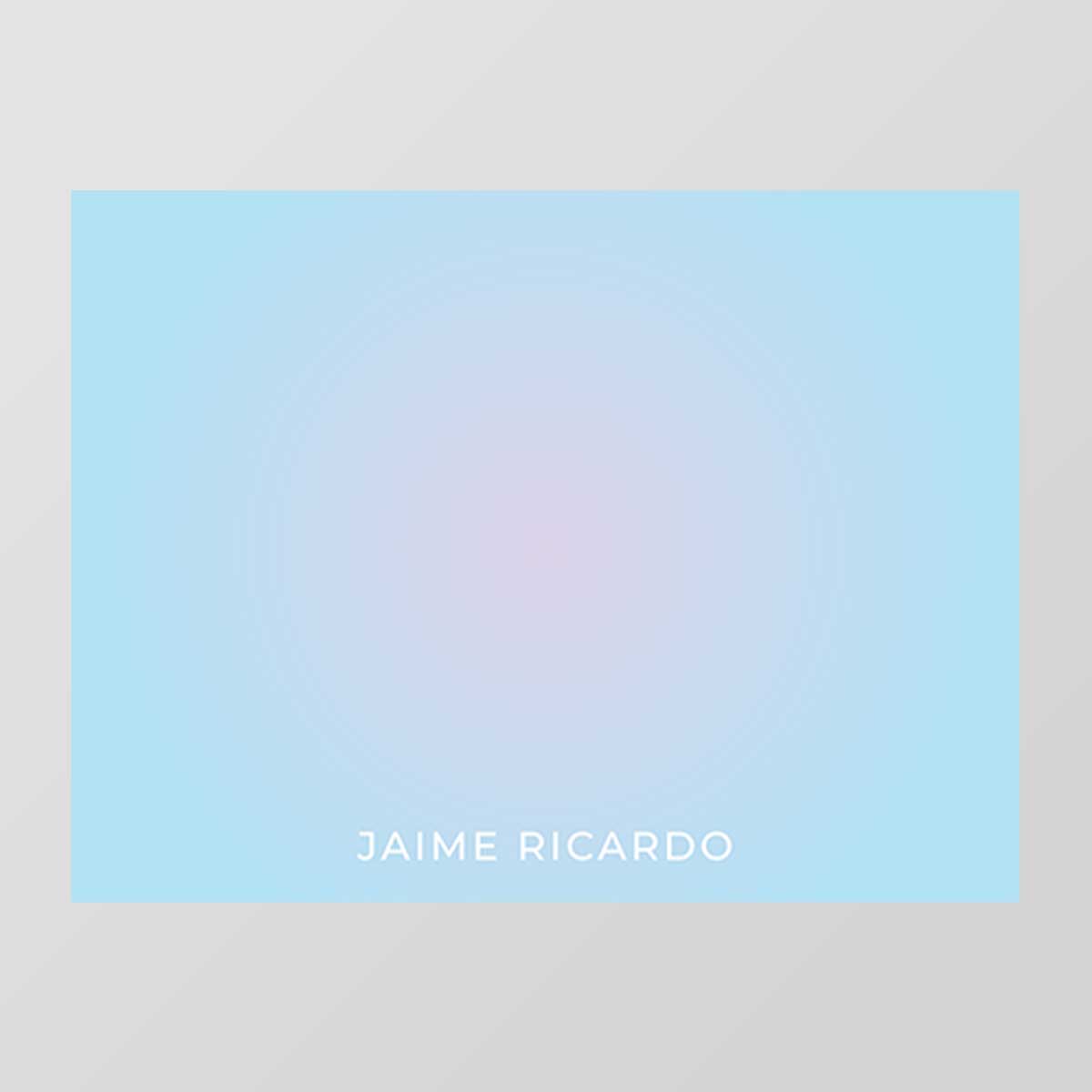 Trippy Flat Notecard