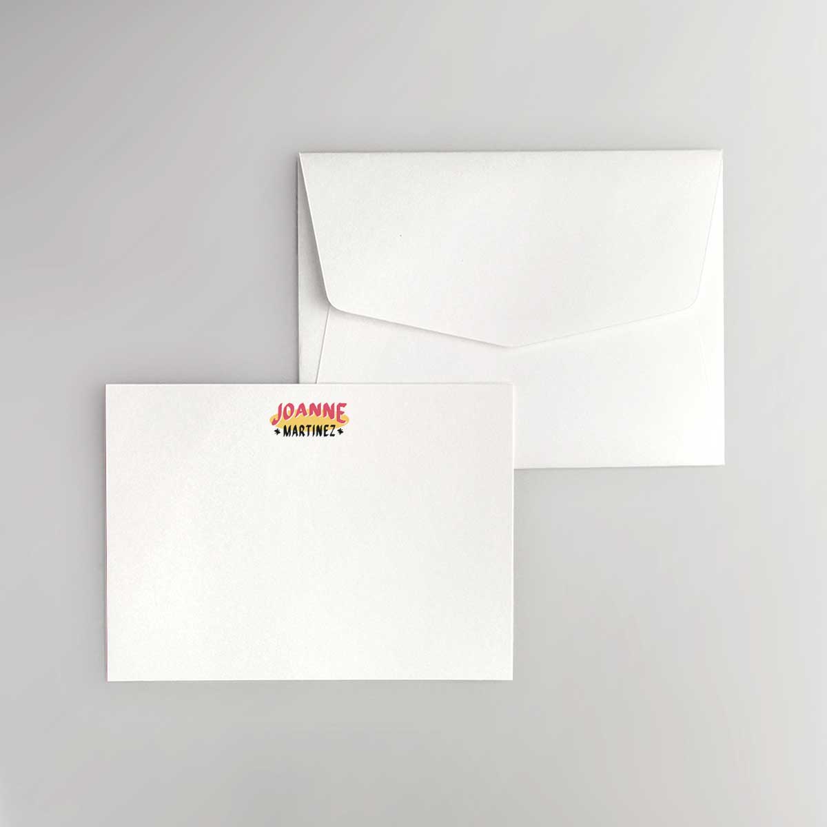 Jeepney Signs Flat Notecard