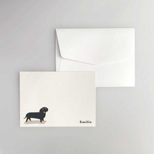 Dog Series Flat Notecard