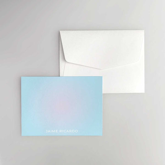 Trippy Flat Notecard