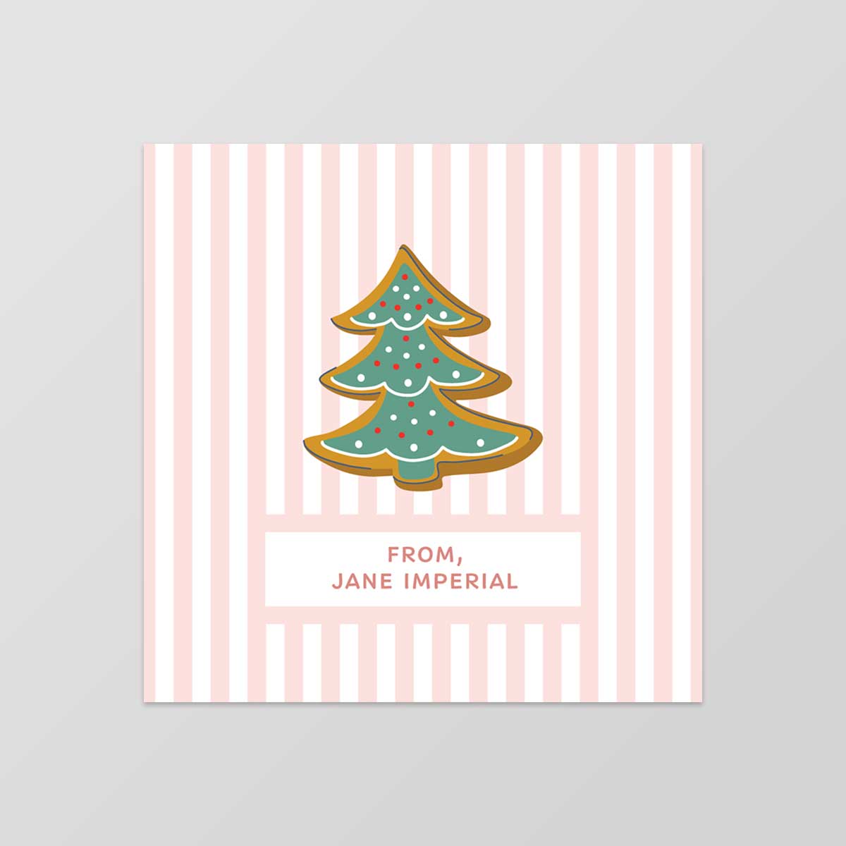 Gleam Folded Notecard