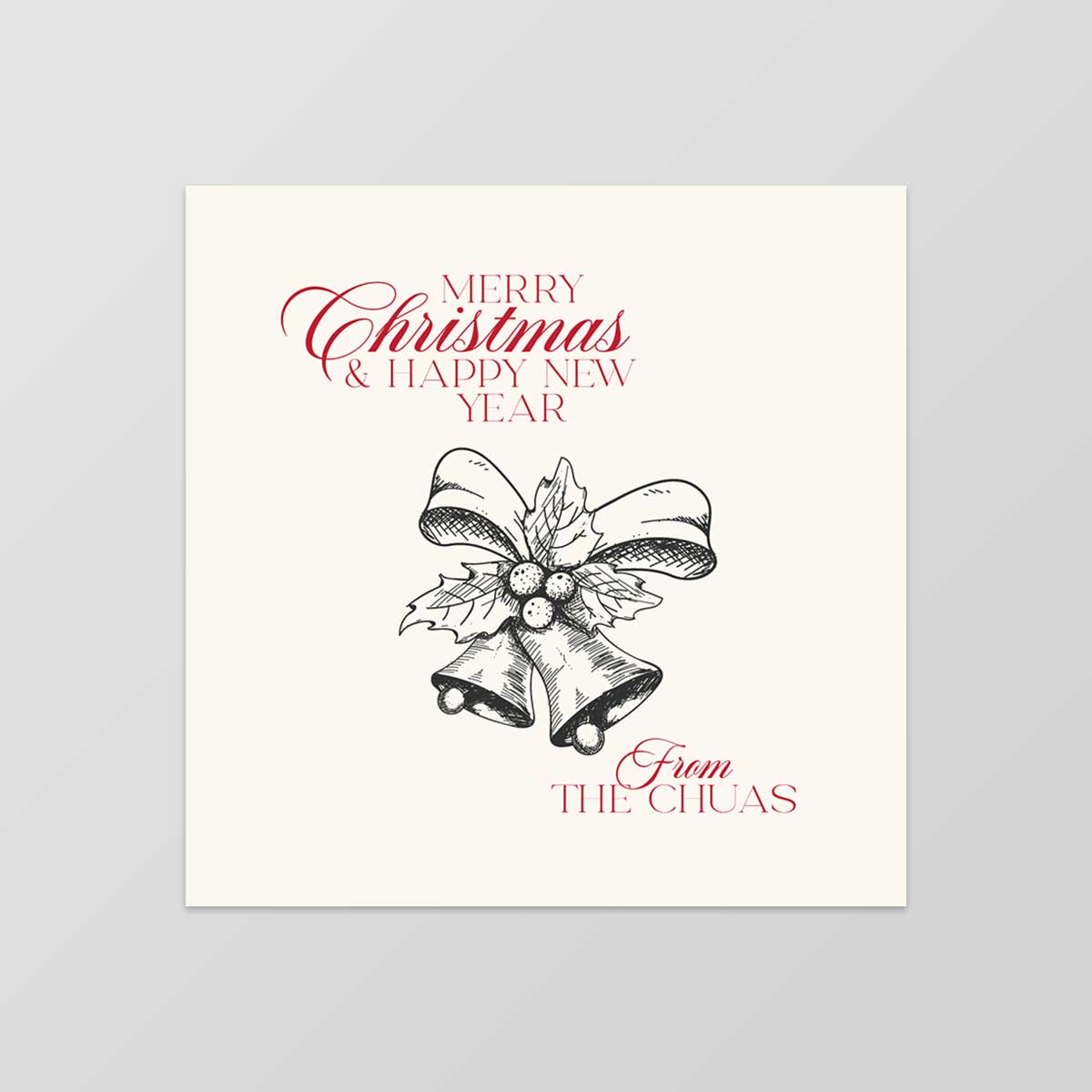 Christmastide Folded Notecard