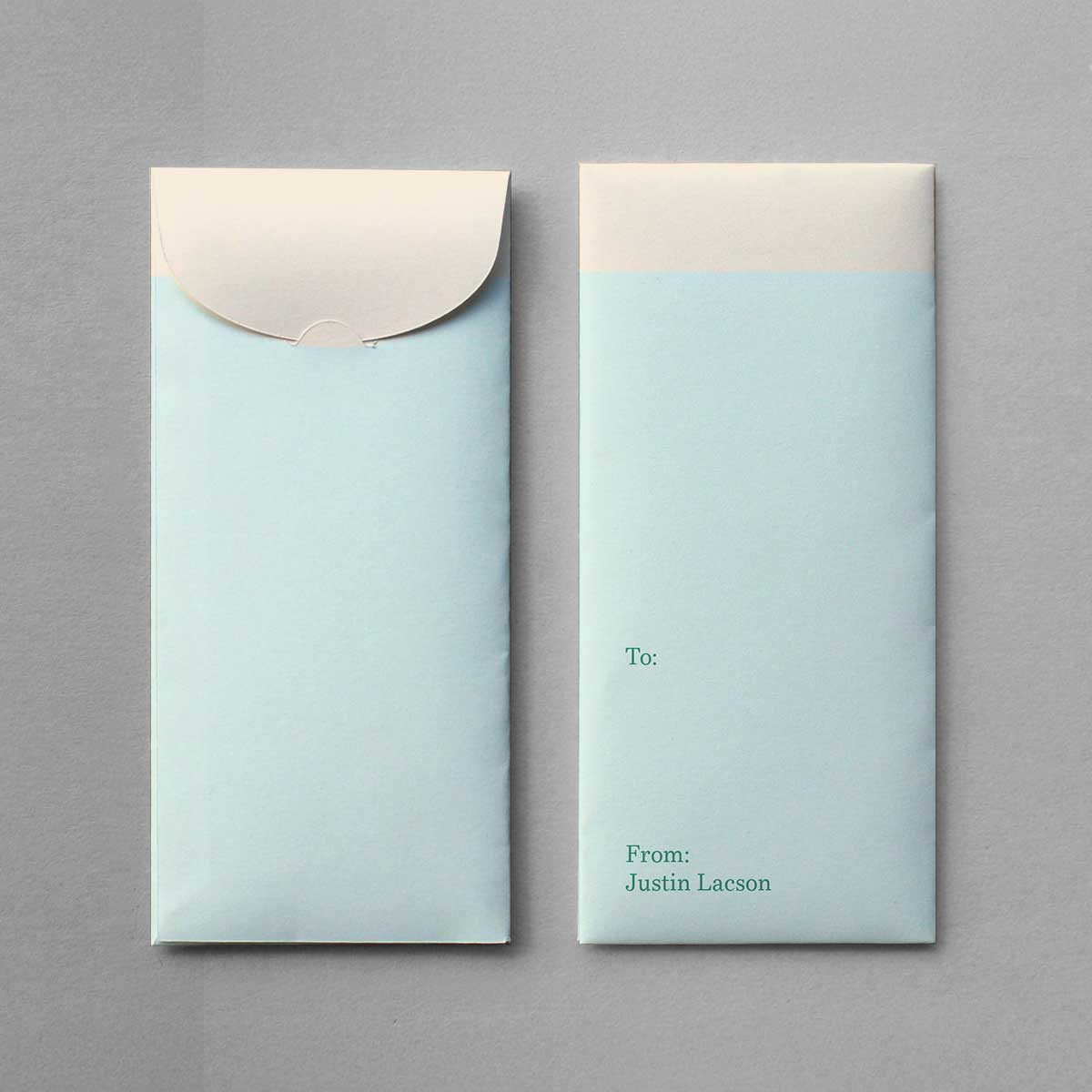 Twotone Serif Money Envelope