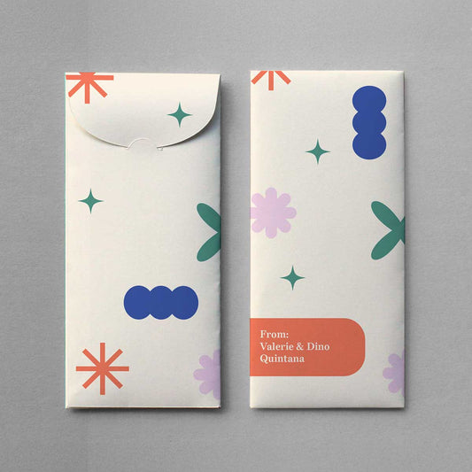 Quirky Shapes Money Envelope