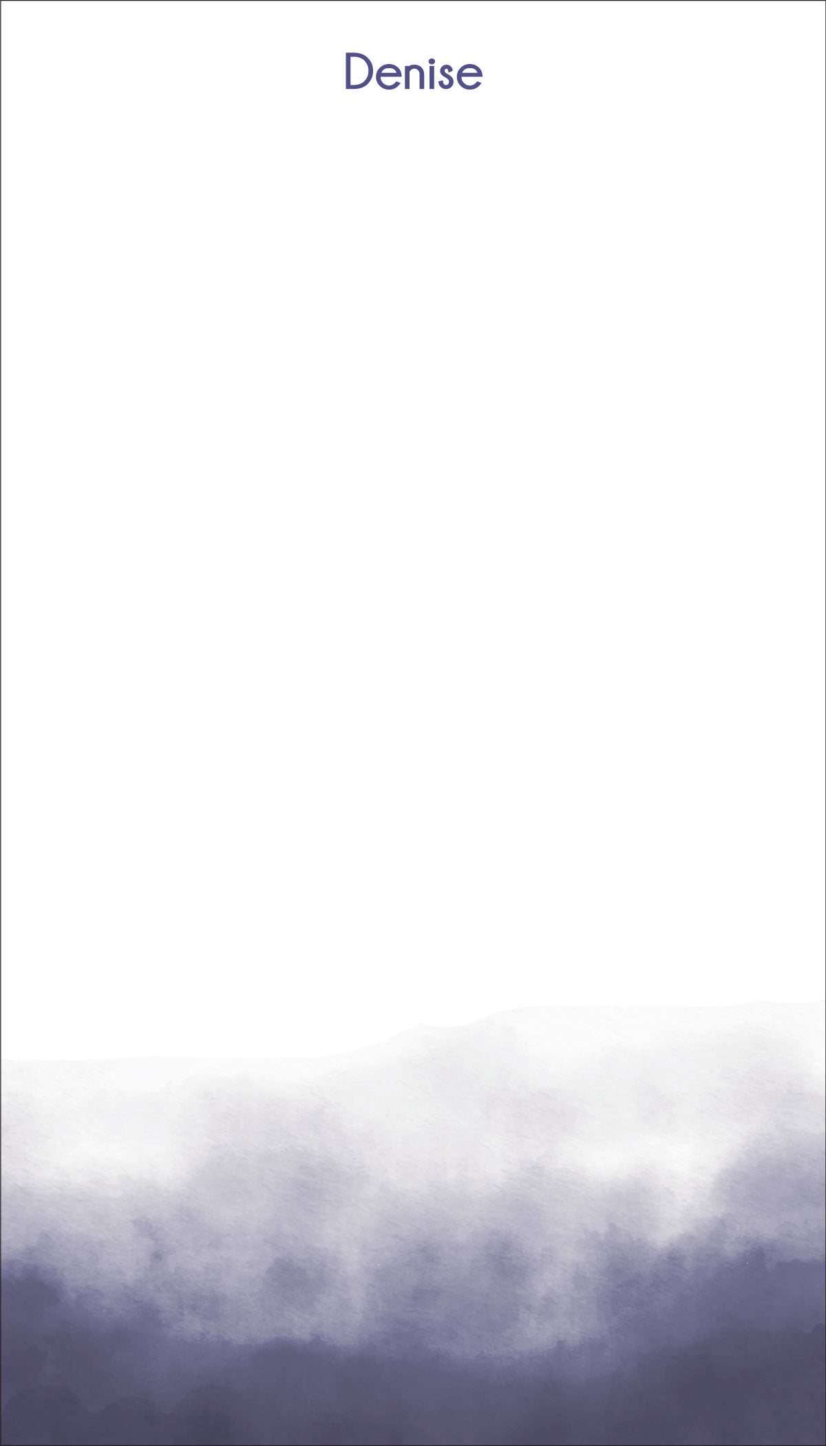 Washed Out Notepad