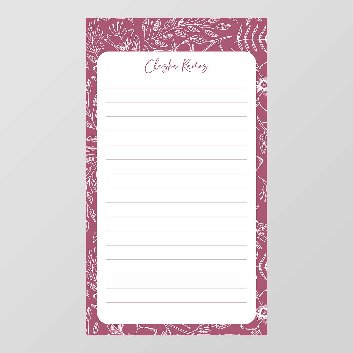 Autumn Notepad