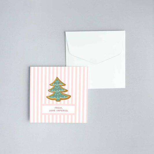 Gleam Folded Notecard
