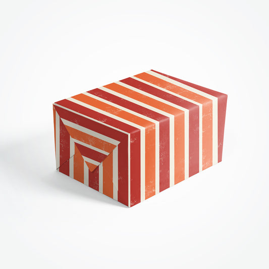 Red Orange Stripes
