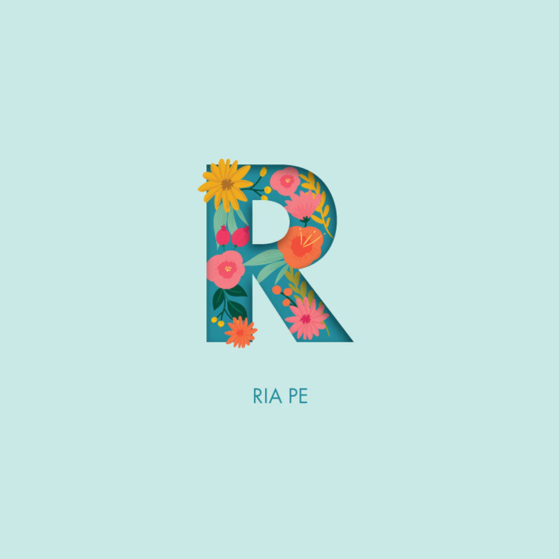 Flowers Folded Notecard