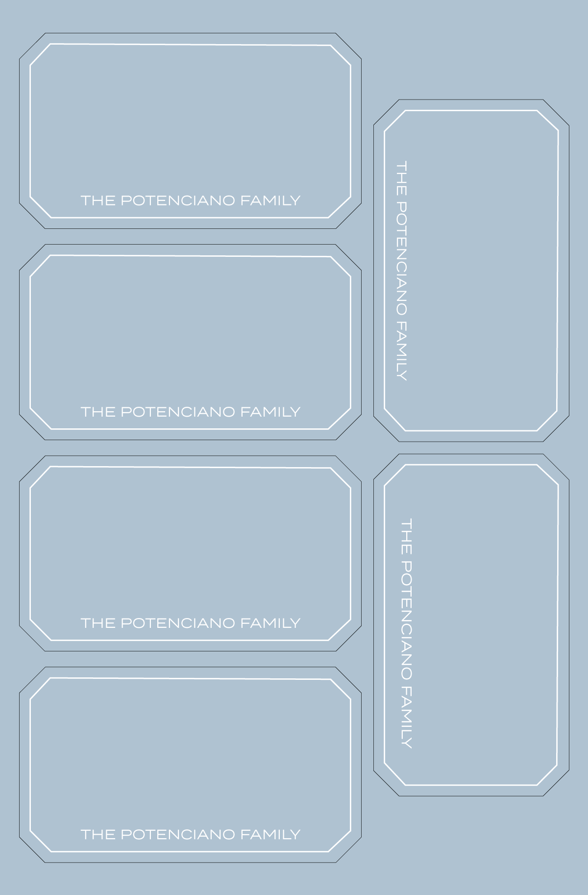 Octagon Stickers