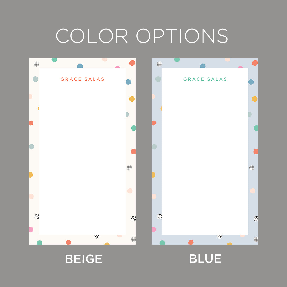 Confetti Notepad