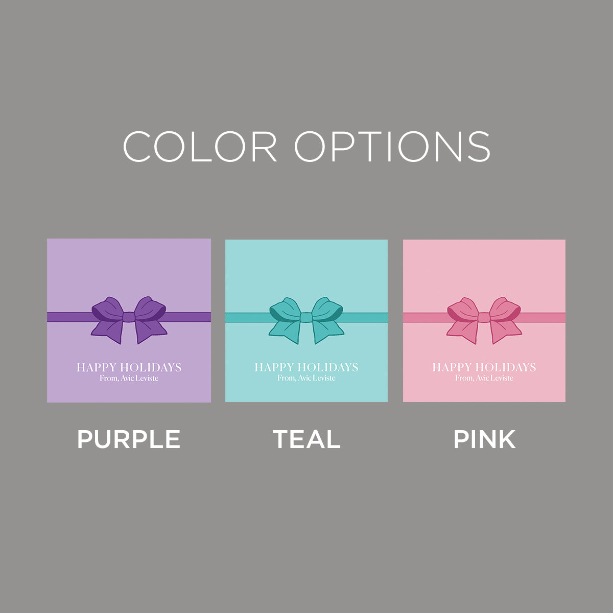 Wrapped Folded Notecard