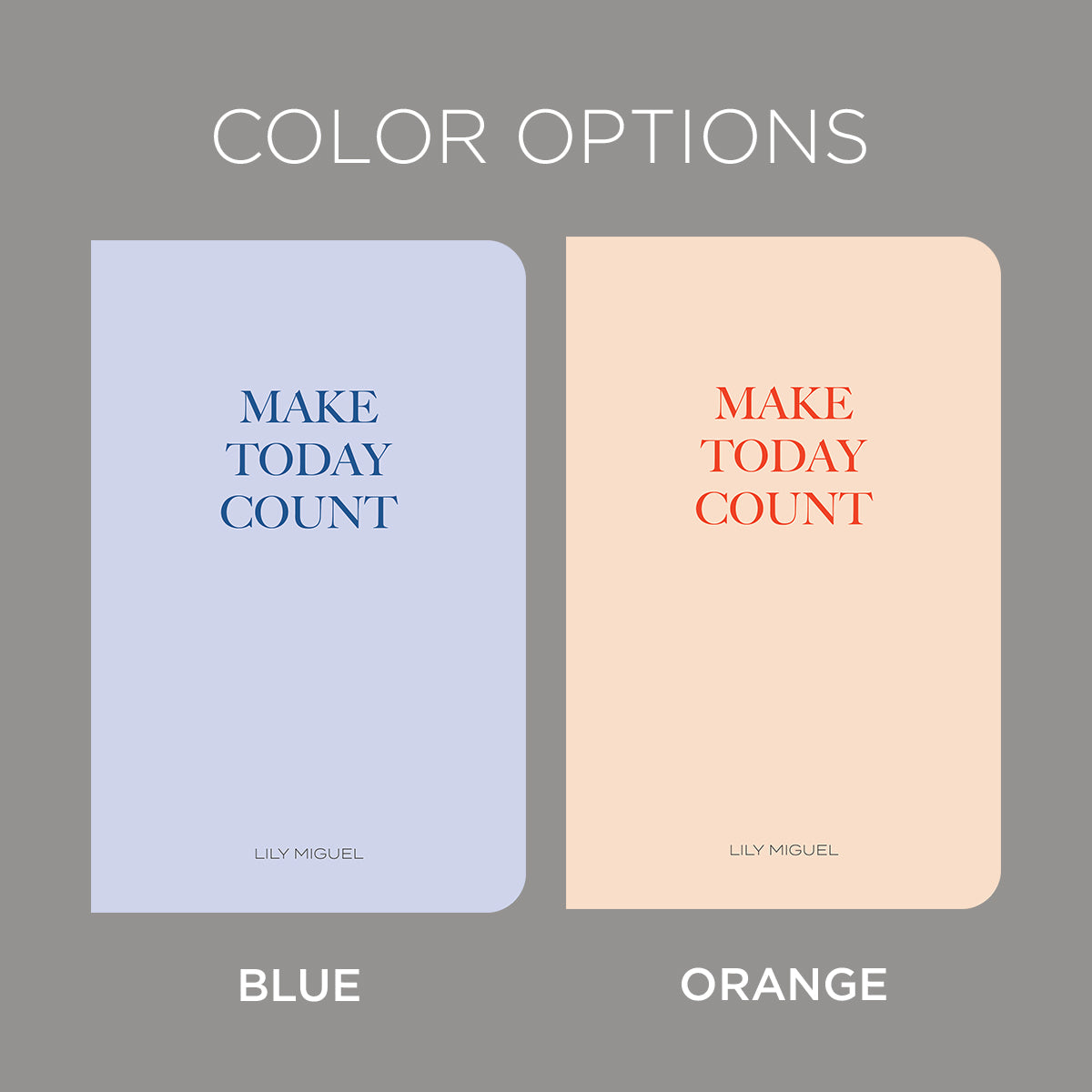 Make Today Count Notebook