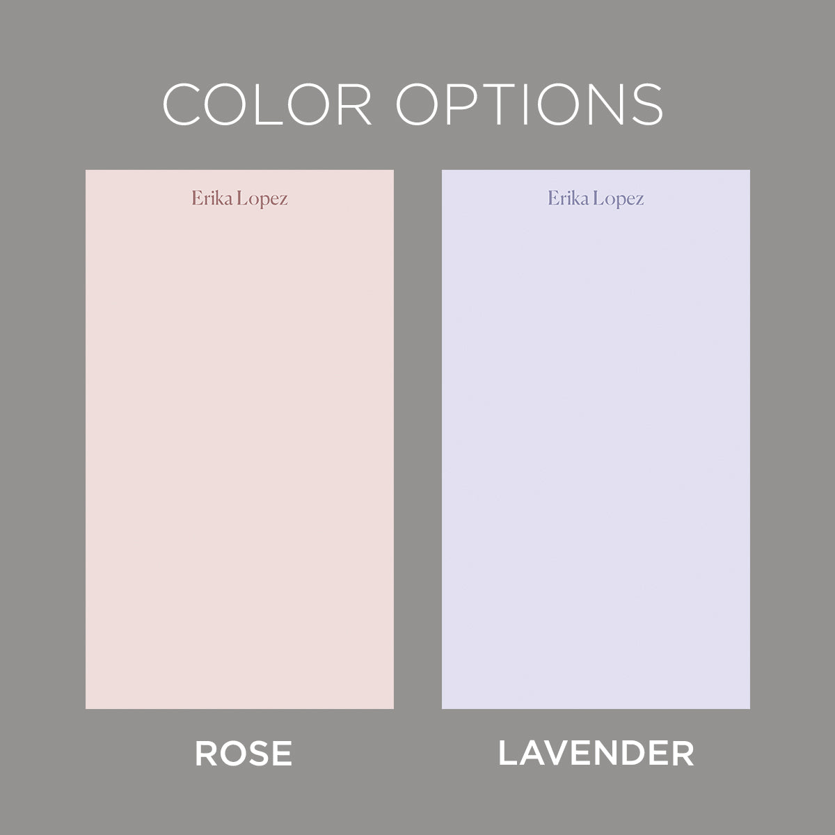 Feminine Notepad