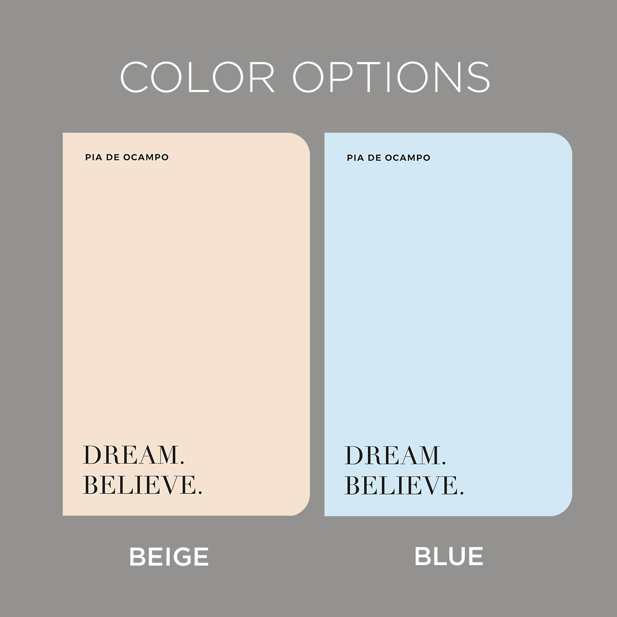 Dream & Believe Notebook