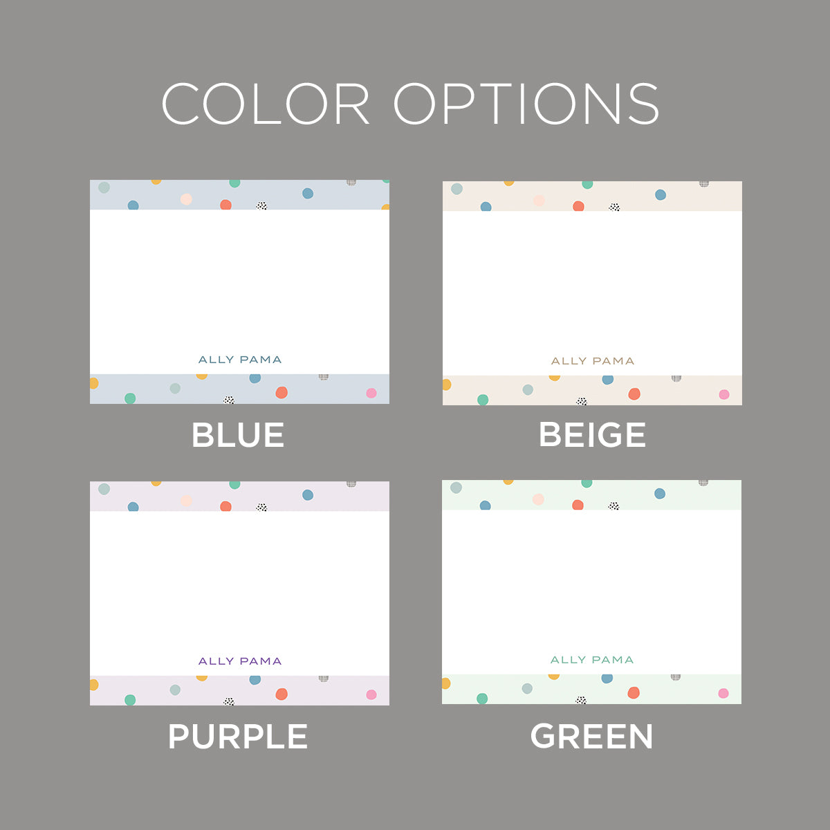 Spark Flat Notecard