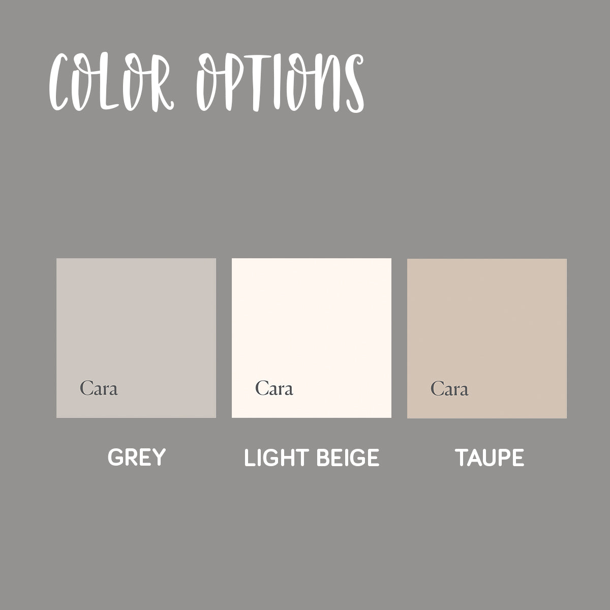 Neutral Shades Folded Notecard