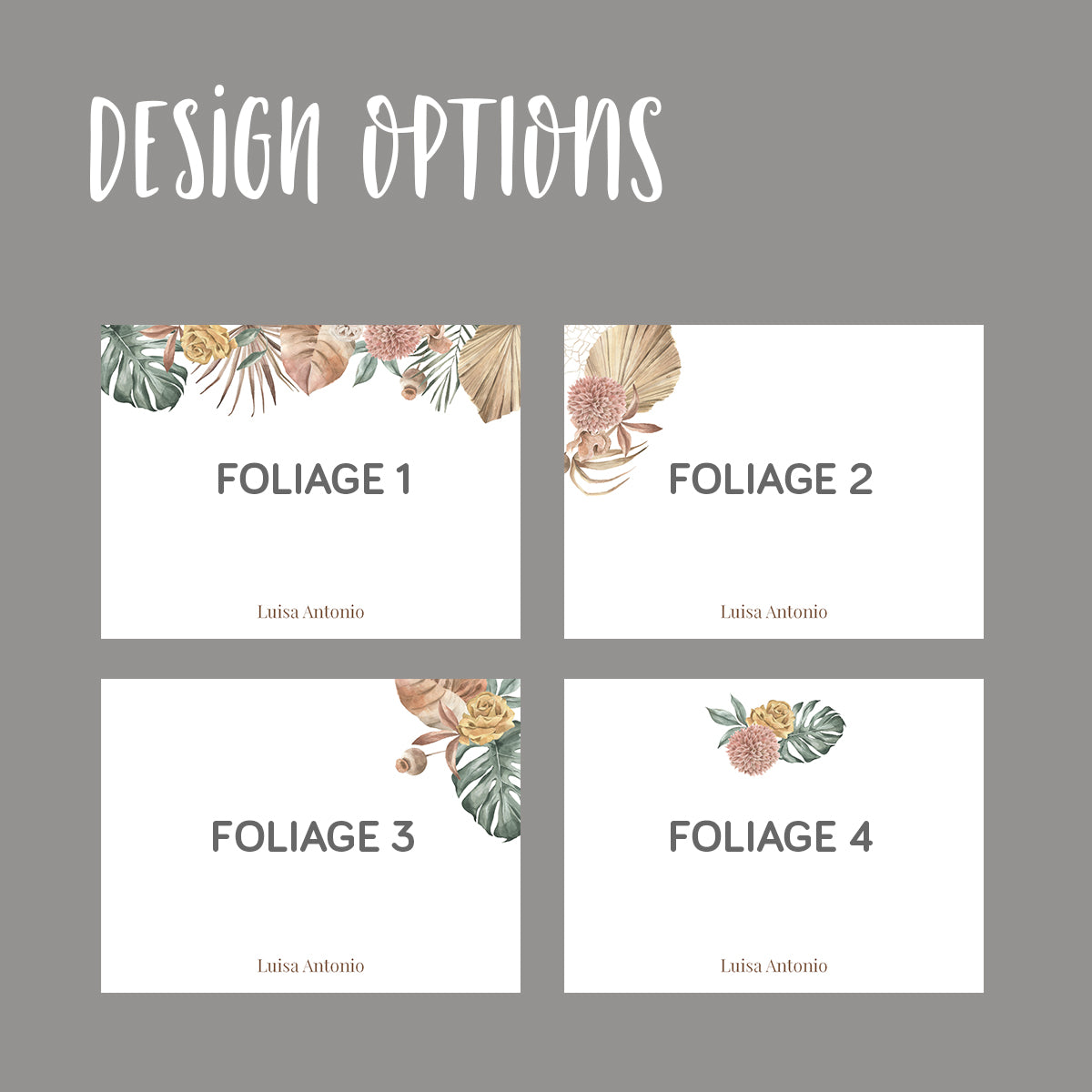 Paradise Flat Notecard