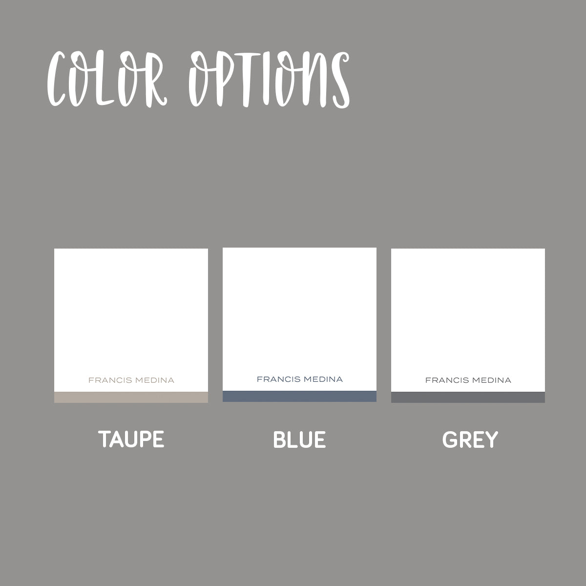 Level Folded Notecard