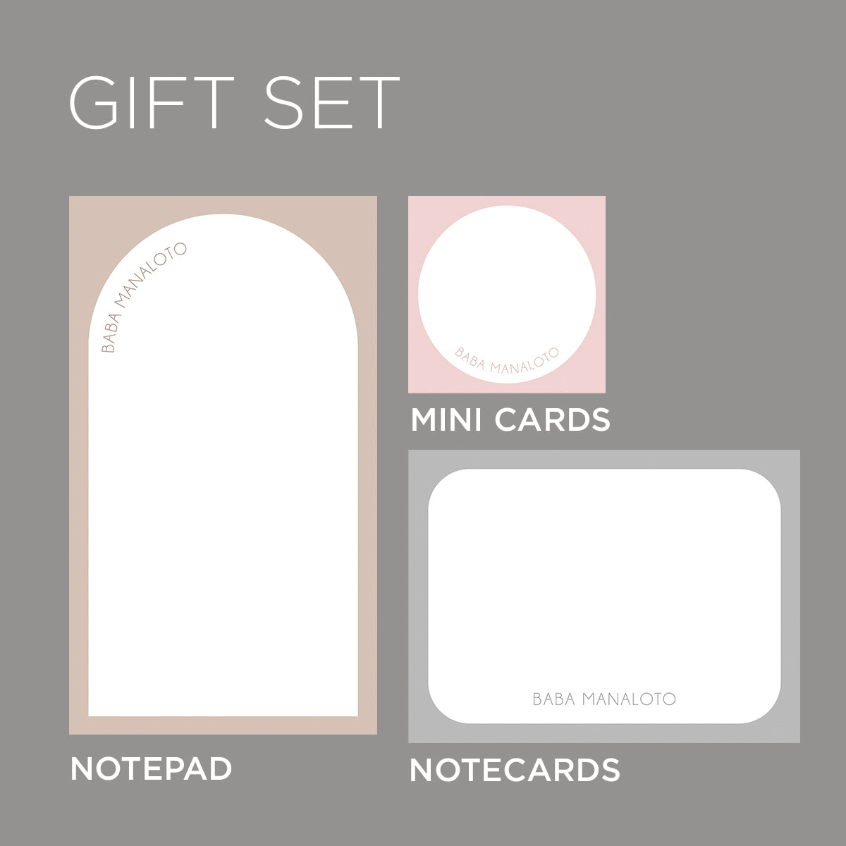 Shapes Gift Set