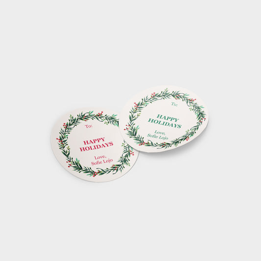 Wreath Stickers