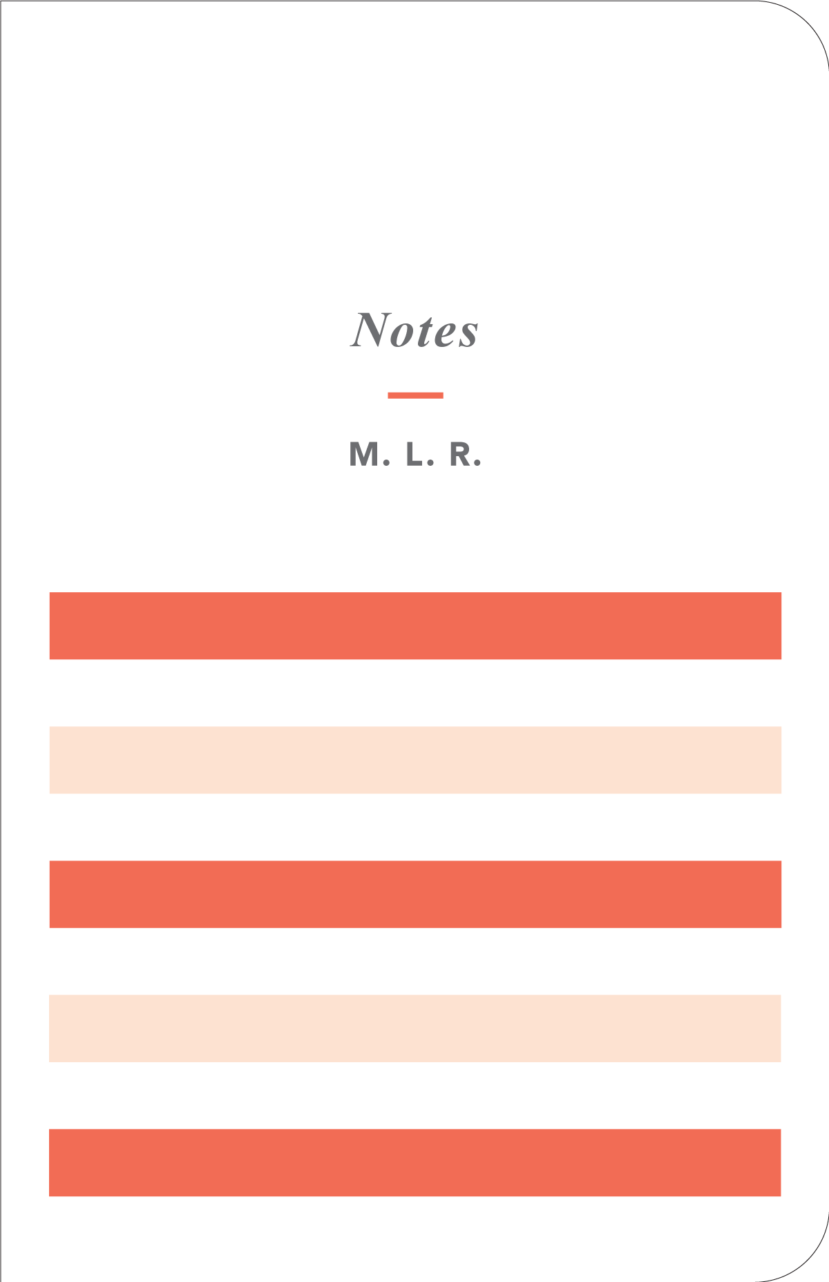 Stacked Notebook