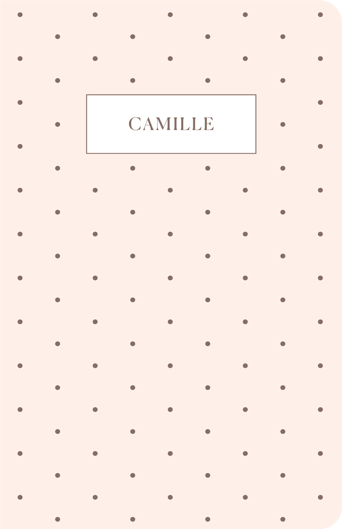 Dotted Notebook