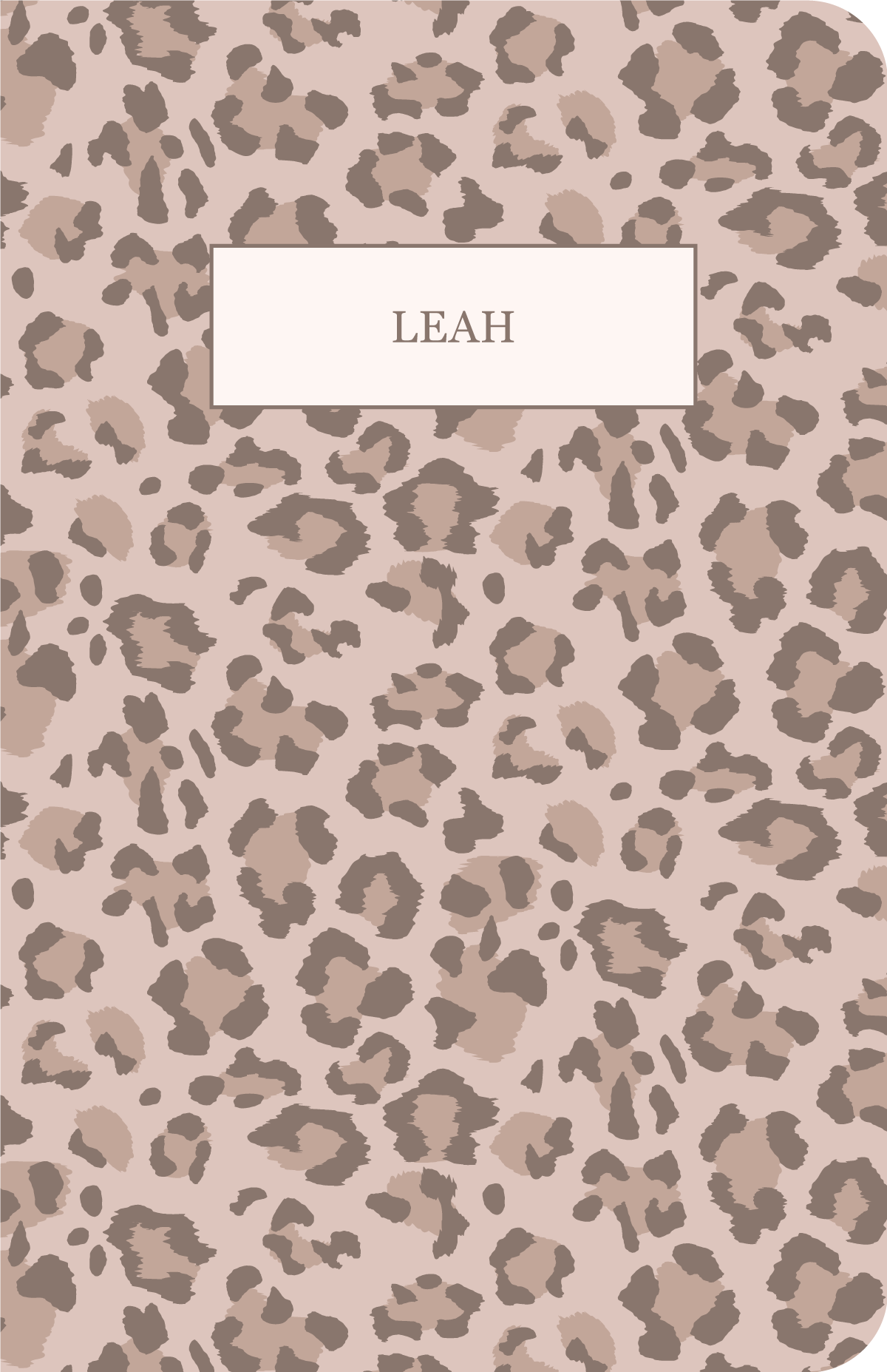 Leopard Notebook