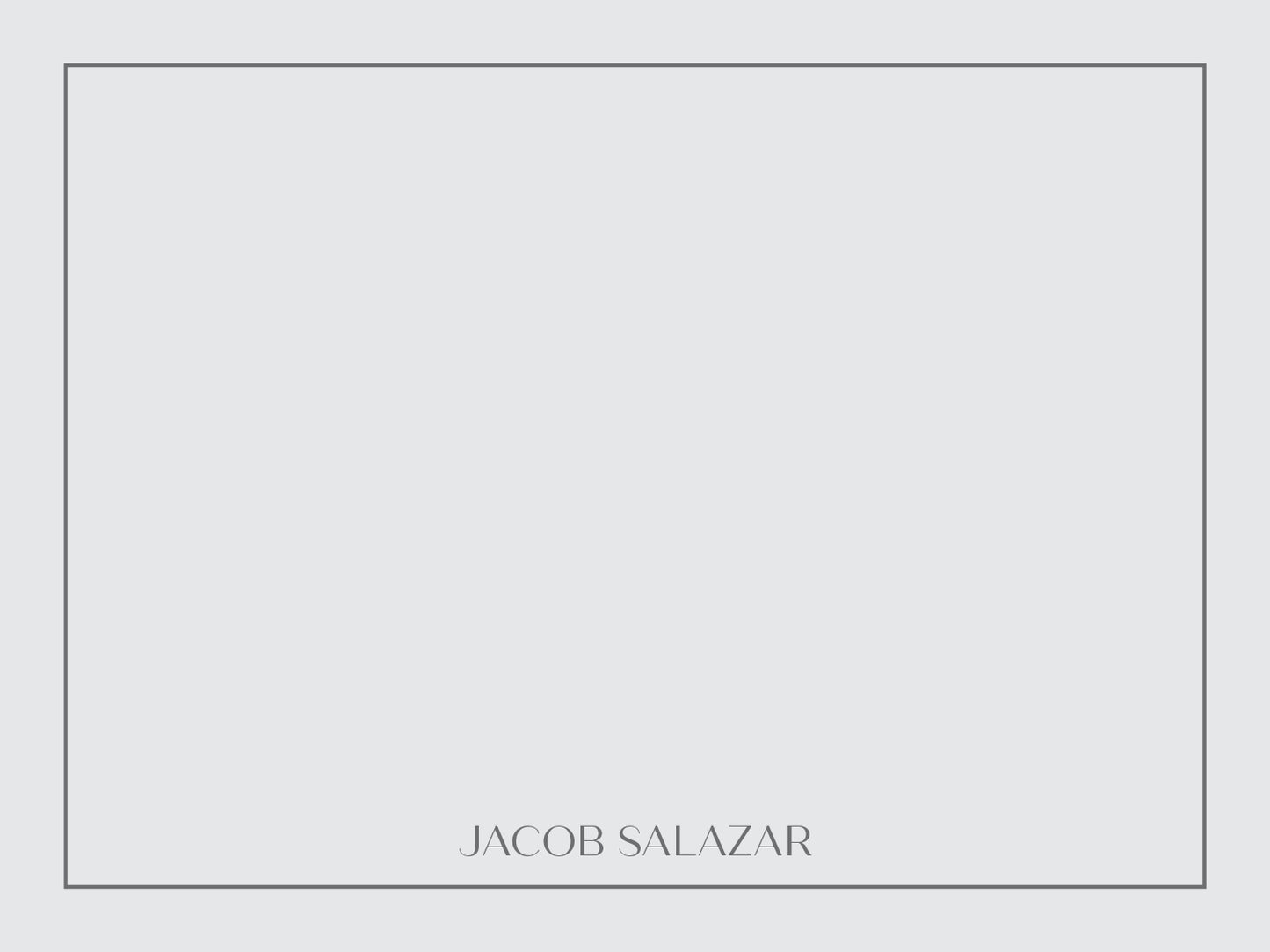 Simple Flat Notecard
