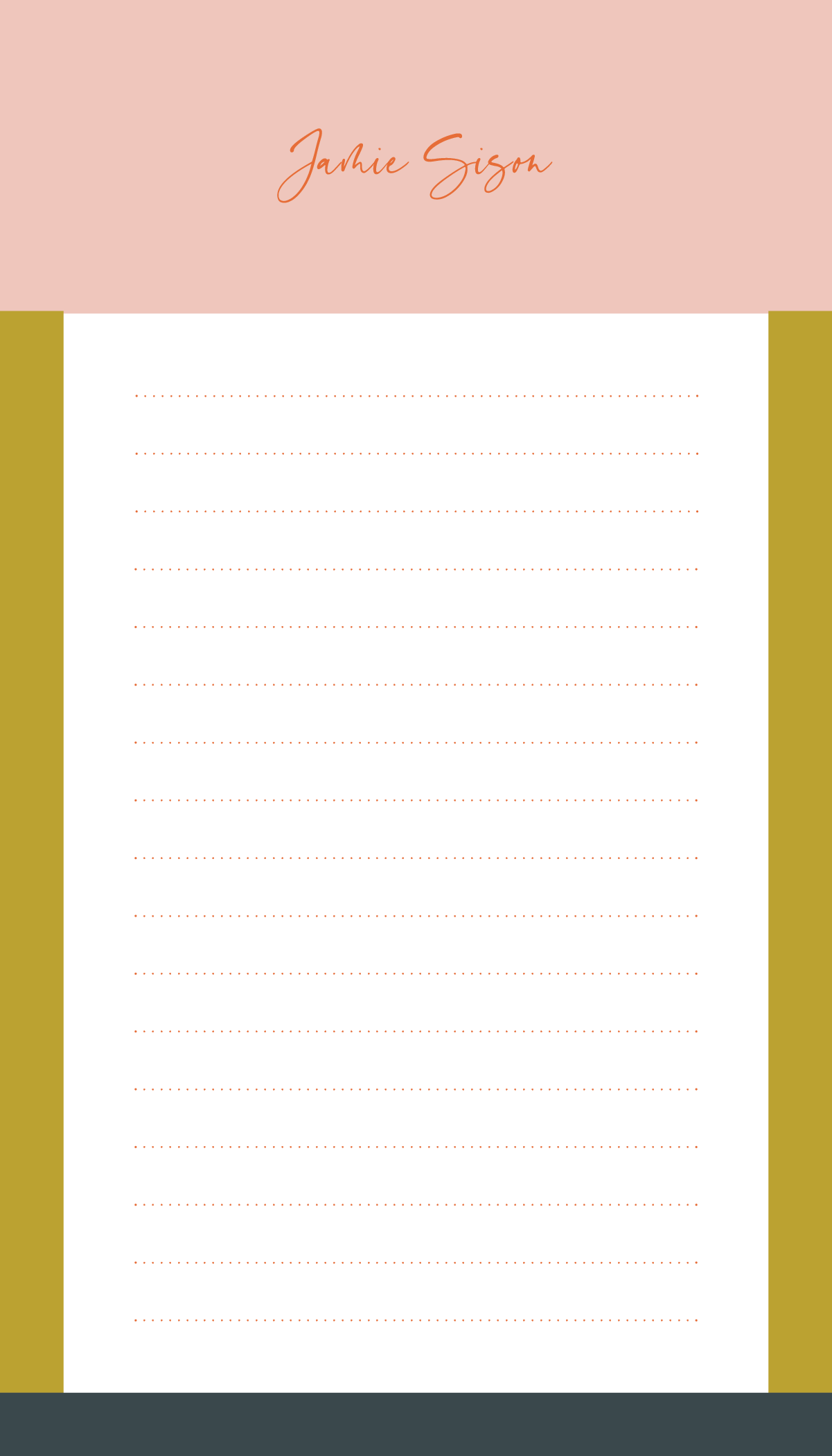 Bold Blocks Notepad