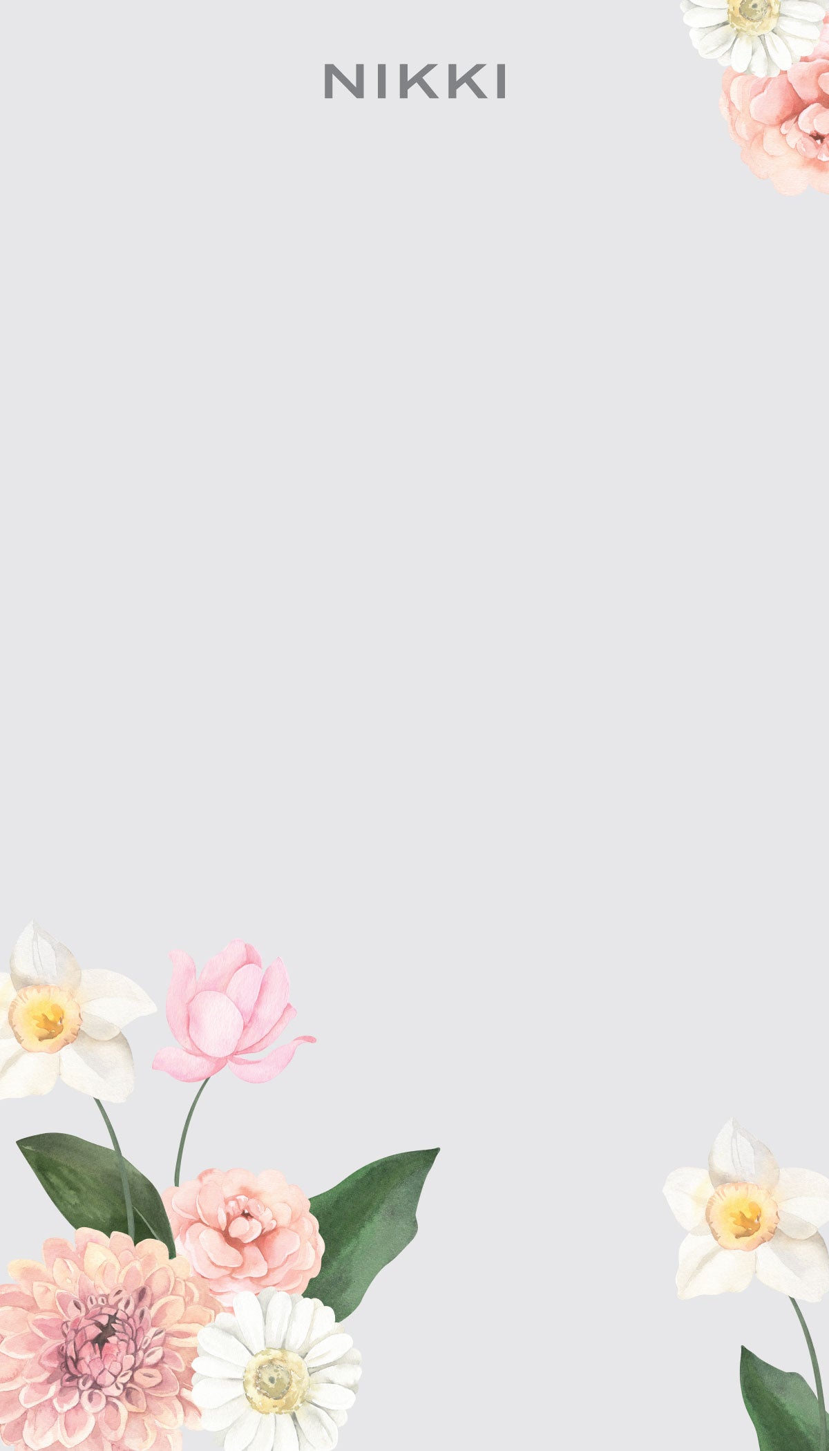 Blossom Notepad