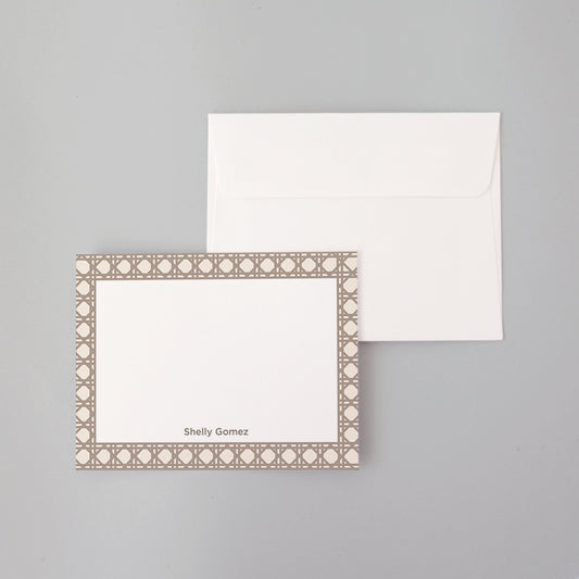 Woven Flat Notecard