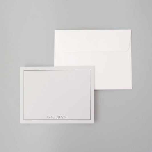 Simple Flat Notecard