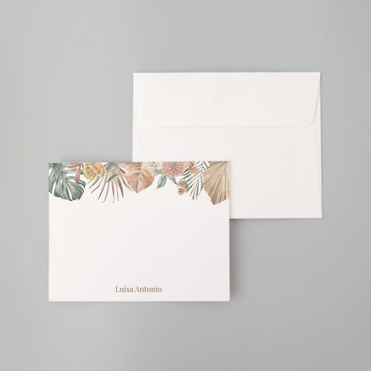 Paradise Flat Notecard