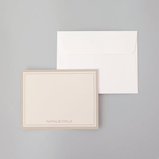 The Standard Flat Notecard