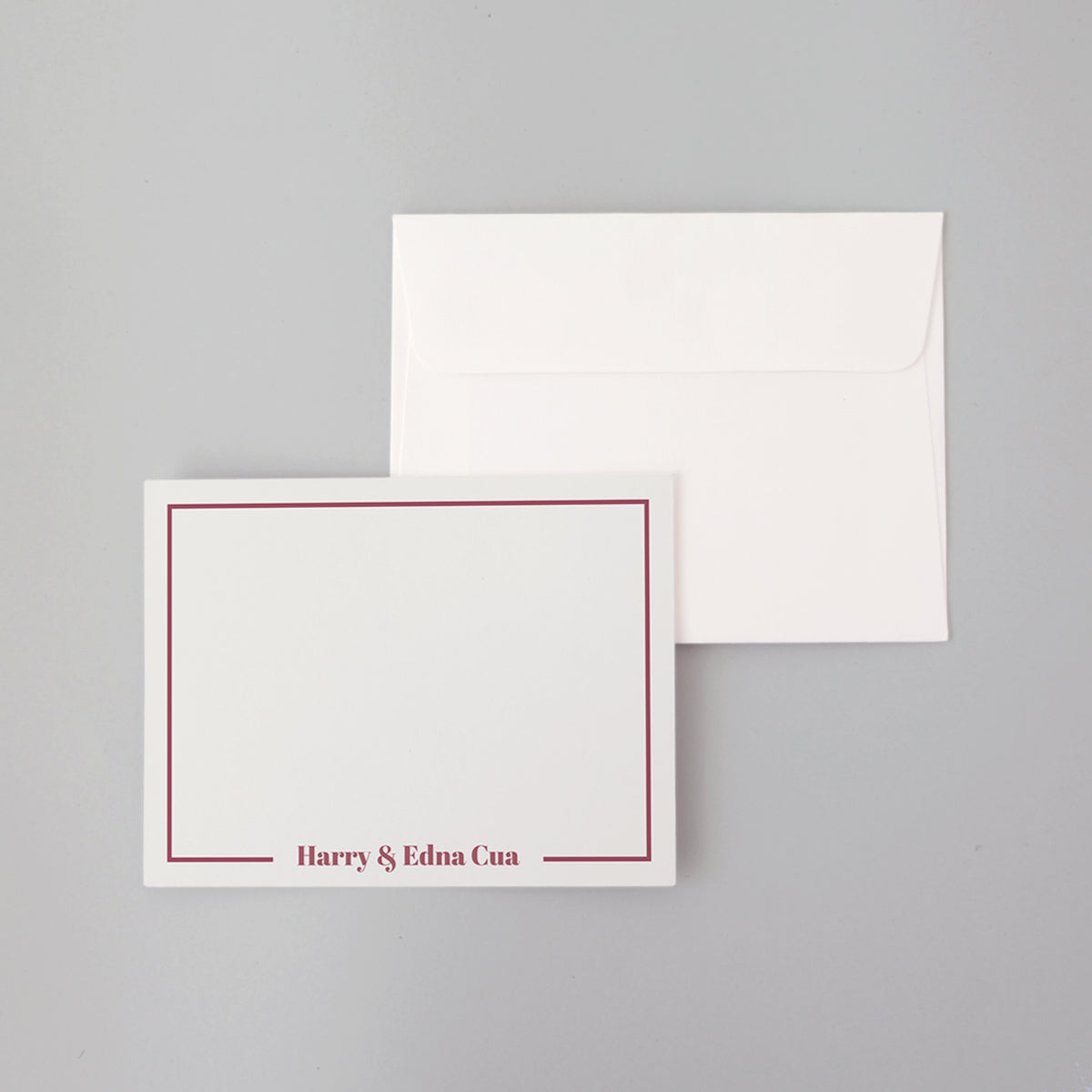 Statement Flat Notecard