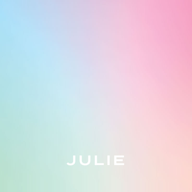 Gradient Folded Notecard