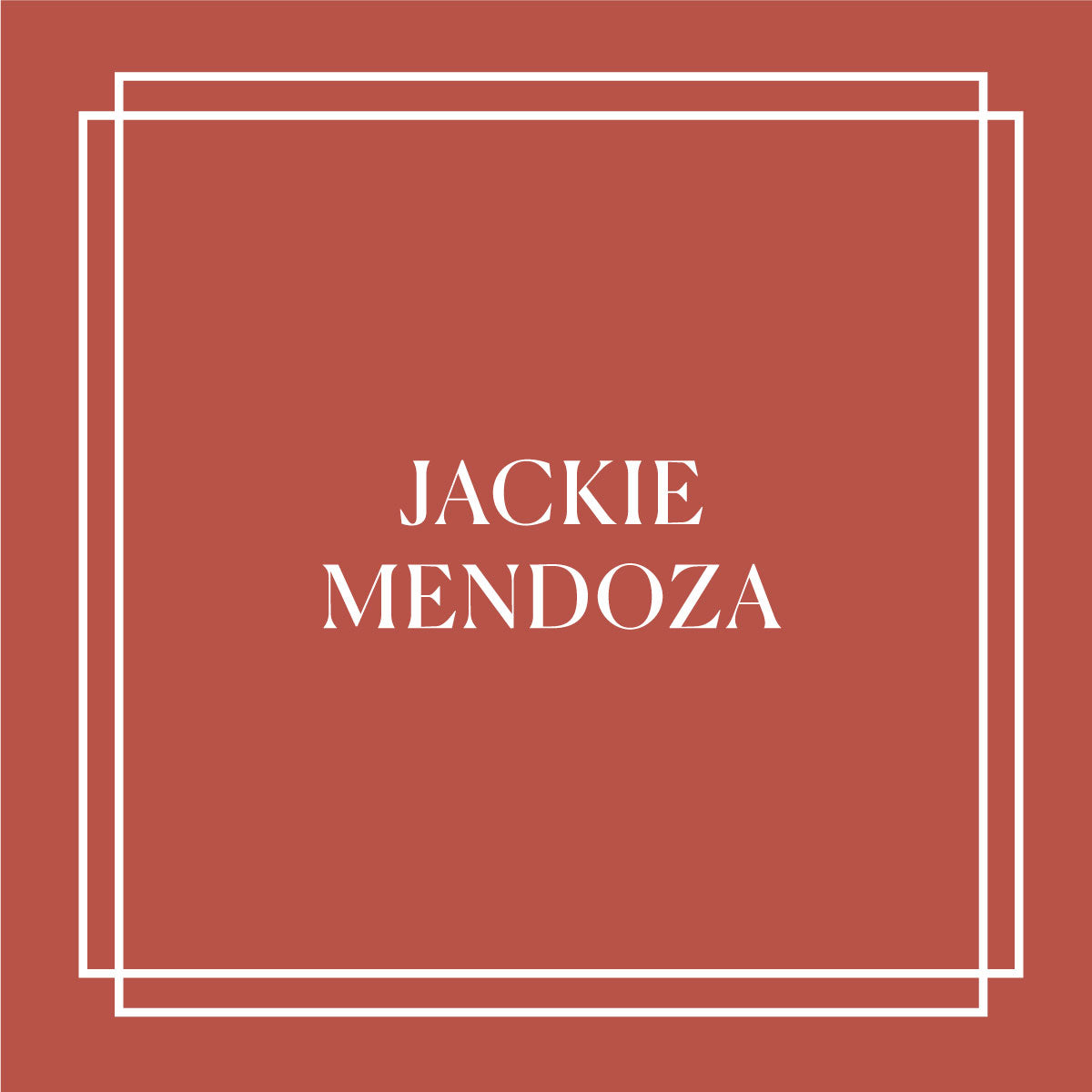 Contemporary Folded Notecard