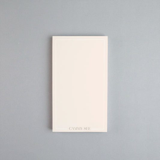 Light Border Notepad