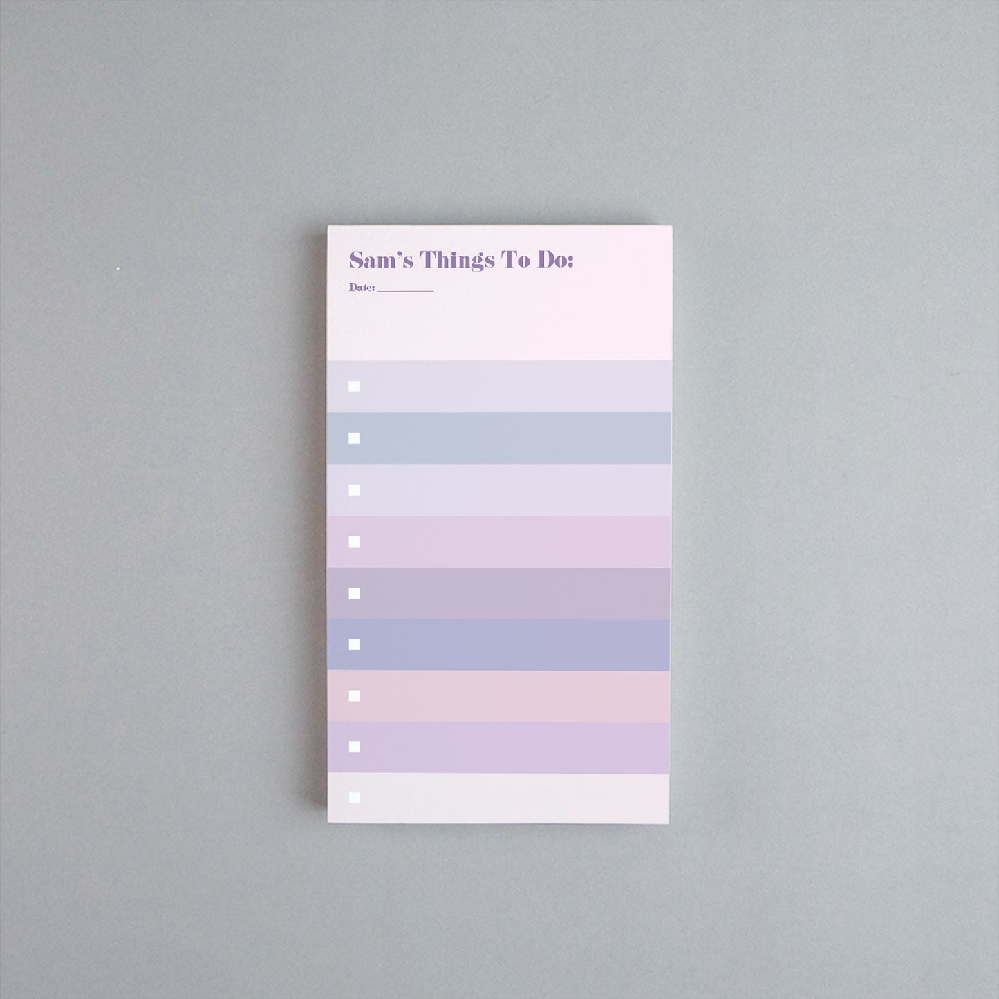 Things To Do Notepad