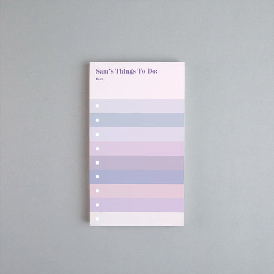 Things To Do Notepad