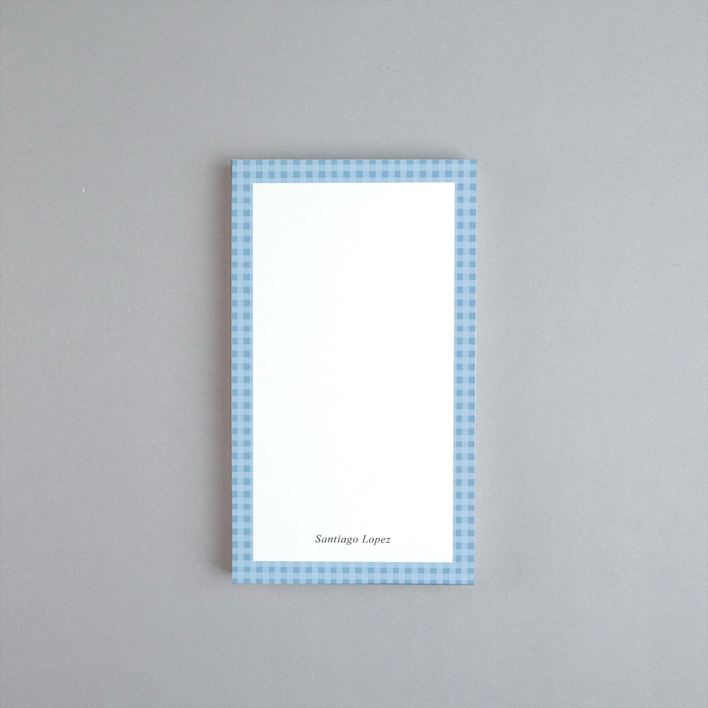 Plaid Notepad