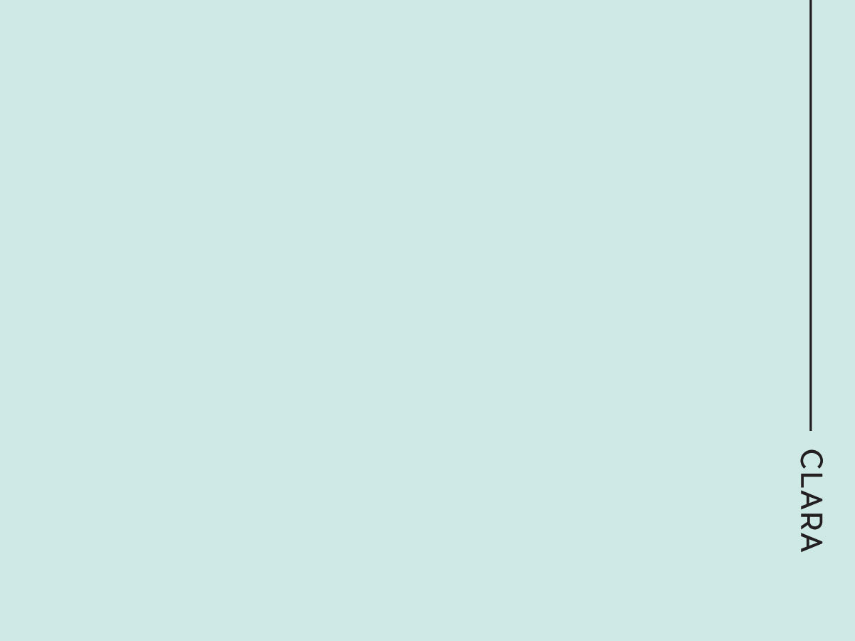 Linear Flat Notecard
