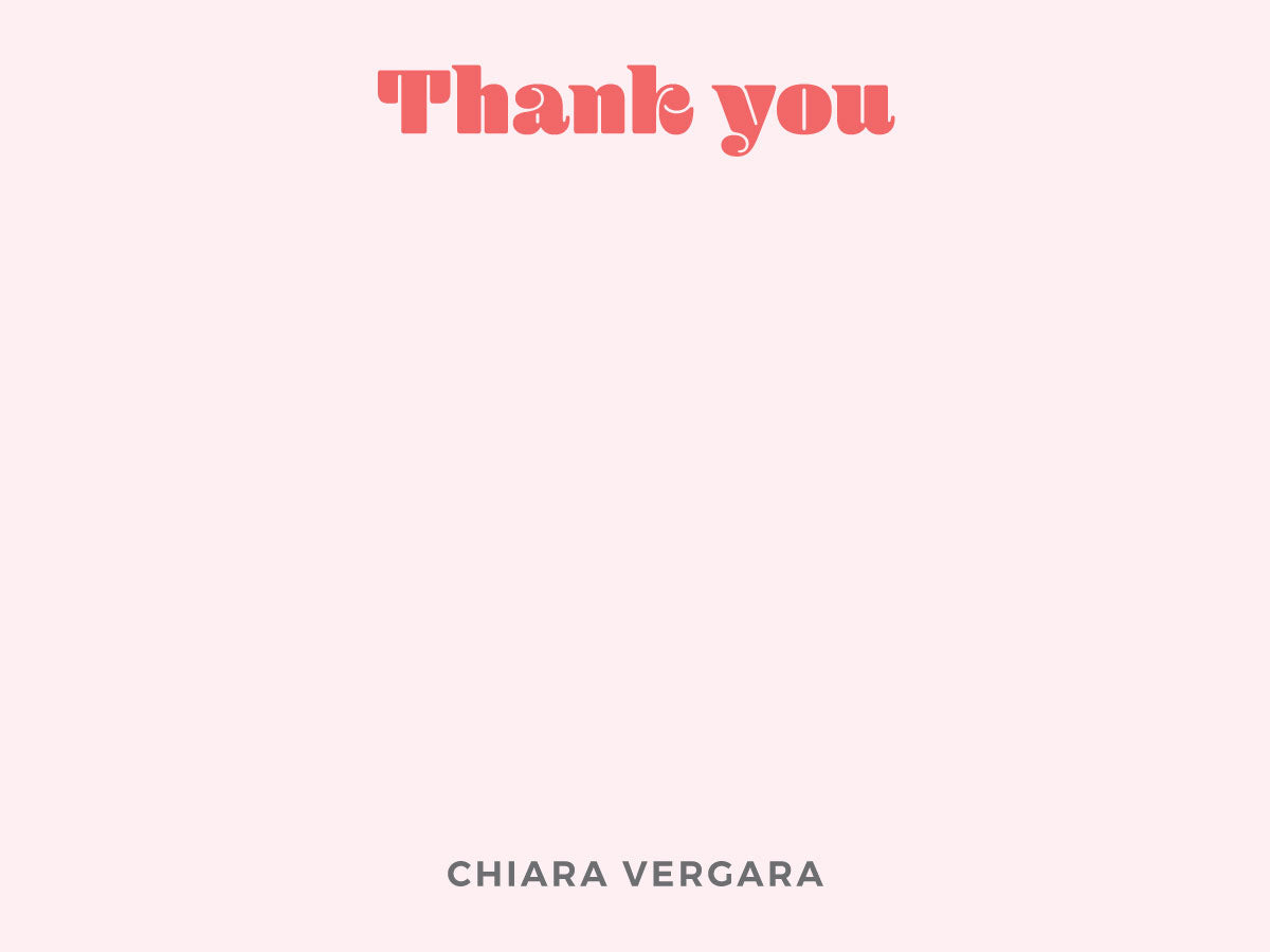 Mixed Messages Flat Notecard