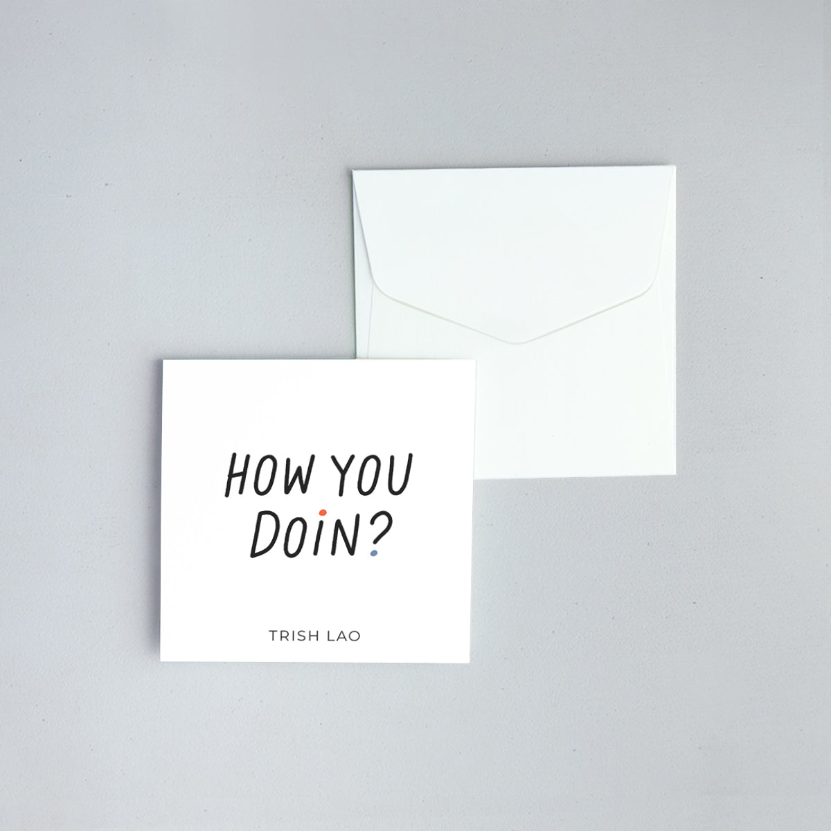 Friends Folded Notecard